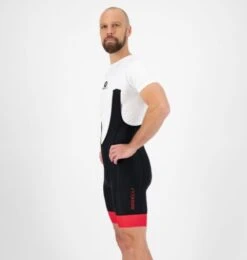 Rogelli F.eks.Bib Shorts Med Innlegg - Sort/Rød 5 Rogelli F.eks.Bib Shorts Med Innlegg - Sort/Rød -Force Butikk Rogelli Flex Bib Shorts med indlaeg 1611322285 02