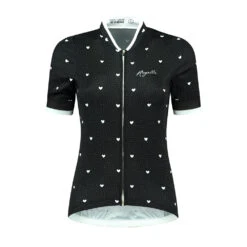 Rogelli Hearts Kortermet Trøyer Til Kvinner Svart / Hvit