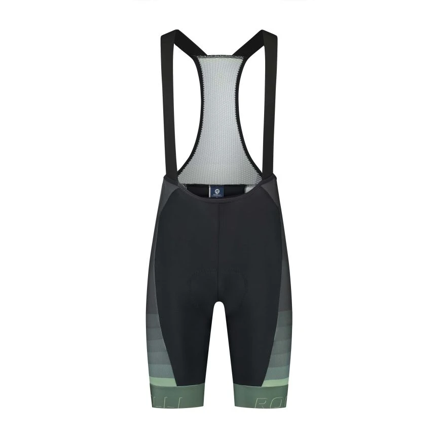 Rogelli Hero 2 Bibshorts Svart/grønn 1 Rogelli Hero 2 Bibshorts Svart/grønn