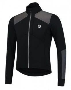 Rogelli Hi-Vis Vinterjakke - Sort/Refleks