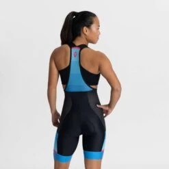 Rogelli Impress 2 Bibshorts Kvinner Svart/rosa/blå -Force Butikk Rogelli Impress 2 Bibshorts Kvinder 1678635899 04