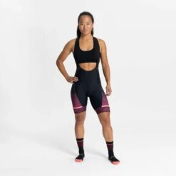 Rogelli Impress 2 Bibshorts Kvinner Svart/burgunderrød 7 Rogelli Impress 2 Bibshorts Kvinner Svart/burgunderrød -Force Butikk Rogelli Impress 2 Bibshorts Kvinder 1678636099 02