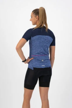 Rogelli Melange Kortermet Jersey Til Kvinner Lilla / Rosa -Force Butikk Rogelli Melange Kortaermet Jersey til 1645445756 03