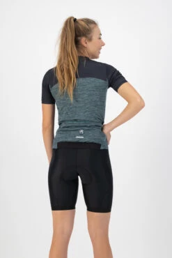 Rogelli Melange Kortermet Jersey Til Kvinner Blå / Turkis -Force Butikk Rogelli Melange Kortaermet Jersey til 1645446016 03