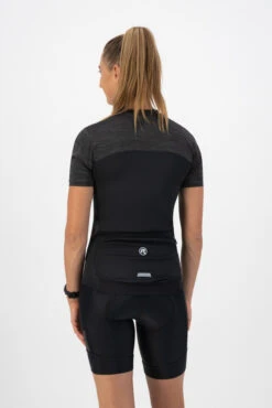 Rogelli Melange Kortermet Jersey Til Kvinner Svart -Force Butikk Rogelli Melange Kortaermet Jersey til 1645446768 03