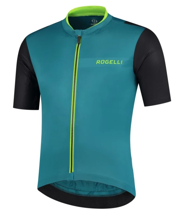 Rogelli Minimal Jersey Blå/Sort/Grønn 1 Rogelli Minimal Jersey Blå/Sort/Grønn