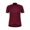 Rogelli Modesta Kortermet Trøye Til Kvinner Burgunderrød