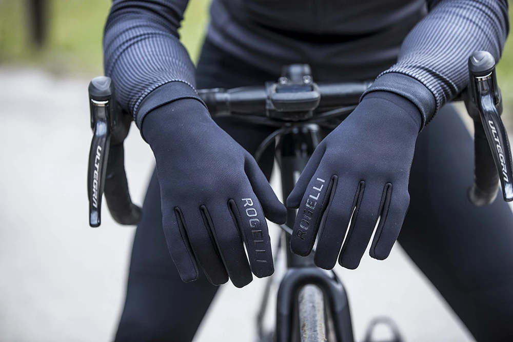 Rogelli Neoflex Hansker Svart 2 Rogelli Neoflex Hansker Svart - Bilde 2