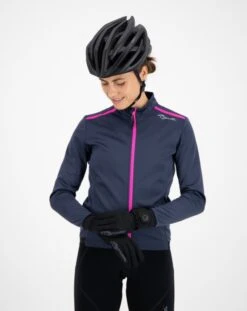 Rogelli Pesara Sykkeljakke - Blå / Rosa -Force Butikk Rogelli Pesara Cykeljakke Blaa Pi 1597668415 02