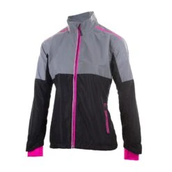 Rogelli Refleks Jakke Sort/Rosa