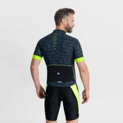 Rogelli Rubik Sykkeltrøye Blå/neon -Force Butikk Rogelli Rubik Cykeltroeje BlaaNeon 1678642566 04