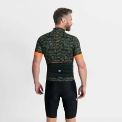 Rogelli Rubik Sykkeltrøye Grønn/oransje 10 Rogelli Rubik Sykkeltrøye Grønn/oransje -Force Butikk Rogelli Rubik Cykeltroeje GroenOrange 1678642269 04