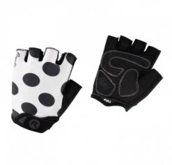 Rogelli Sprinkle Sykkelhansker - Hvit/Sort