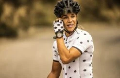 Rogelli Sprinkle Sykkelhansker - Hvit/Sort -Force Butikk Rogelli Sprinkle Cykelhandsker Hvi 1615366872 02