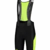 Rogelli Tyro Bibshorts - Sort / Neon