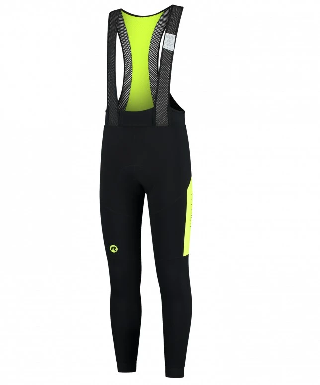 Rogelli Tyro Bibtight - Sort/Neon 1 Rogelli Tyro Bibtight - Sort/Neon