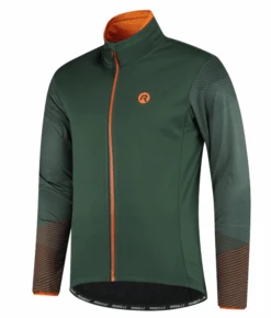 Rogelli Wire Sykkkeljakke - Grønn /Oransj