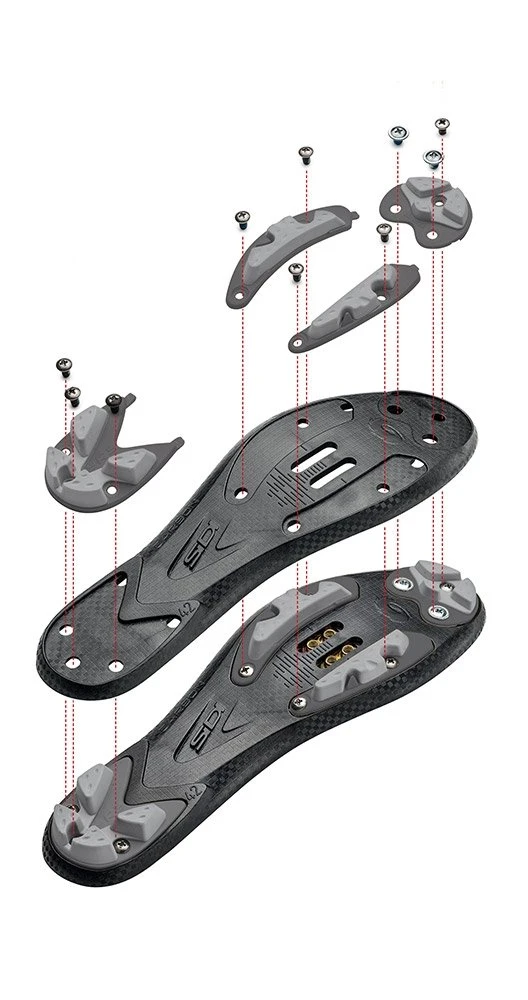 Sidi Dragon 5 SRS Mega Matt Sort MTB Sko - Bilde 3