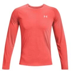 Under Armour Streaker Langermet T-Skjorte - Korall