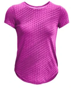 Under Armour Streaker Runclipse T-Skjorte - Rosa
