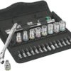 Wera Zyklop 1/4" Skrallenøkkelsett 28 Deler