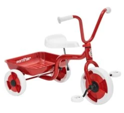 Winther Trehjulet Den Originale Rød/hvid