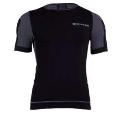 Xtreme X-TS7 Kortermet Windstop Carbonundetrøye Sort