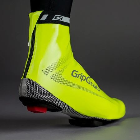 GripGrab RaceAqua Skoovertrekk Hi-Vis (neon) 2 GripGrab RaceAqua Skoovertrekk Hi-Vis (neon) - Bilde 2