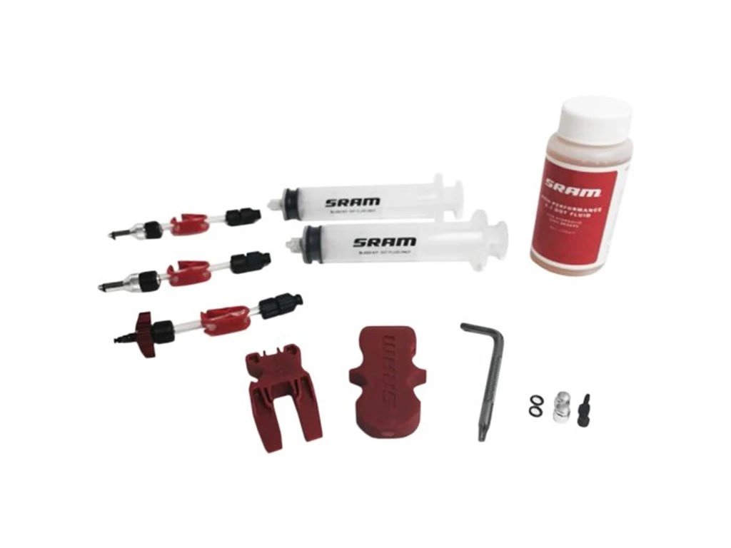 SRAM Bleed Kit Til Avid/Sram Bremser Inkl. DOT 5.1 Olje 1 SRAM Bleed Kit Til Avid/Sram Bremser Inkl. DOT 5.1 Olje